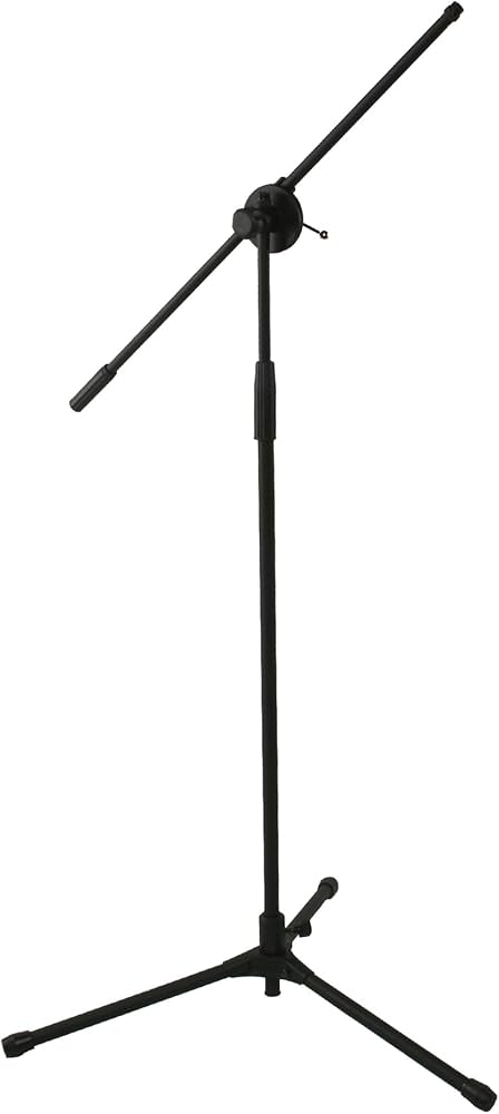 10 MR DJ MS500 Heavy Duty Telescoping Microphone Mic Boom Stand Tripod Cast Base