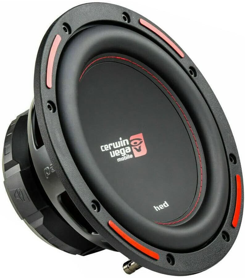 2 Cerwin Vega H7104S HED Series 10" SVC Subwoofer (4Ω)