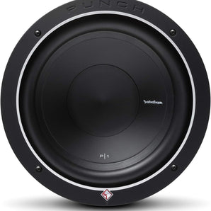 2 Rockford Fosgate Punch P1S4-10 500W 10" Punch Series Single 4-ohm Car Subwoofer