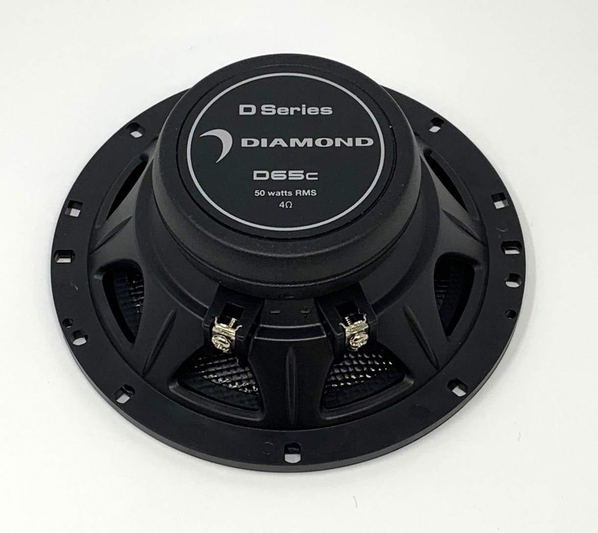 2 Diamond Audio DES365C DES Series 6.5" 3-Way Component System w/Aluminum Dome Tweeter and Crossovers
