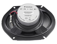 Thumbnail for 2 Pair Rockford R168X2 Prime 6x8 Inches Full Range Coaxial Speaker with 18 Gauge 100 FT Speaker Wire and Free Mobile Holder