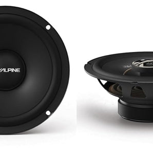 Alpine EL-E65C-G 6.5" Component & EL-E65-G Coaxial Speaker Set