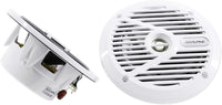 Thumbnail for Alpine SPS-M601W 6.5” Coaxial 2-Way Marine Speaker with White Grilles Bundle