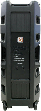 MR DJ 15-Inch Passive DJ Loudspeaker for Live Sound
