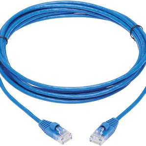 American Terminal EPC3BL 3' Cat6a Ethernet network patch cable RJ45 23AWG 600M solid copper wire 3' blue