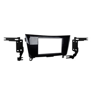 Metra 95-7622HG Double DIN Installation Dash Kit - Compatible Fits for Nissan Rogue 2014-Up