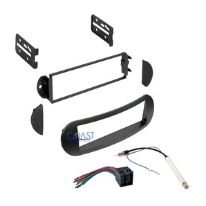 Car Radio Stereo Single DIN Dash Kit Harness Fit 1998-2011 Volkswagon Beetle