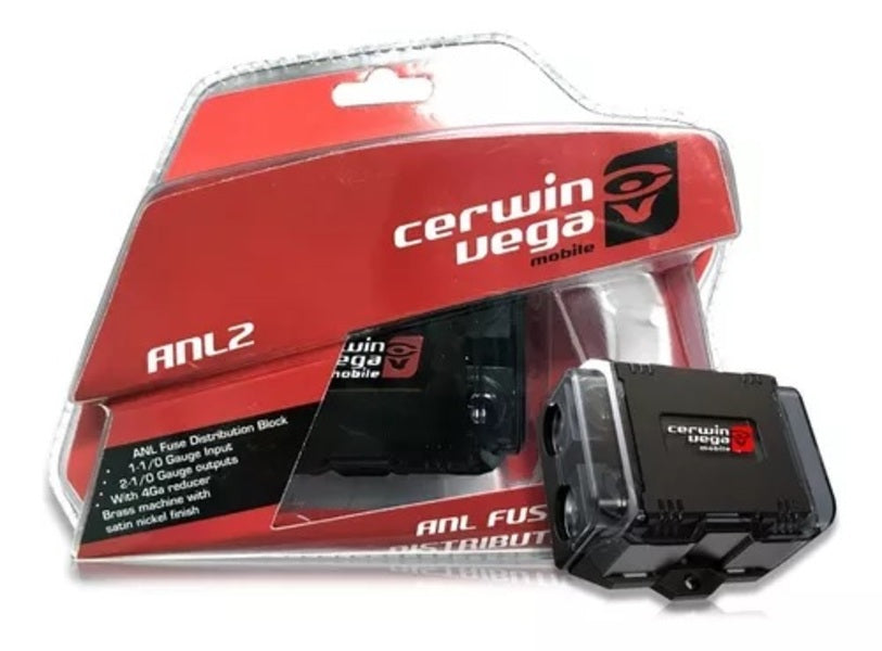 Cerwin Vega ANL2 2-Position AFS Mini ANL Fuse Holder Distribution Block