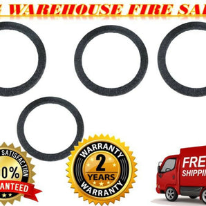4 12" Gray Carpeted MDF Car Stereo Speaker Woofer Subwoofer Sub Ring Spacer