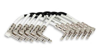 Thumbnail for Hosa CPE-606 Right Angle to Right Angle Guitar Patch Cable (6 Pack, 6 Inch)