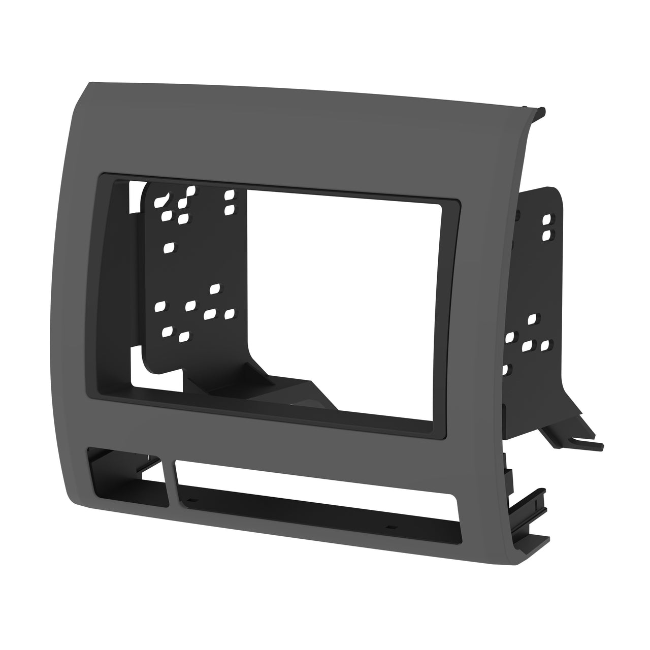 Metra 95-8214TG Double DIN Textured Gray Dash Kit - Compatible Fits for Toyota Tacoma 2005-2011