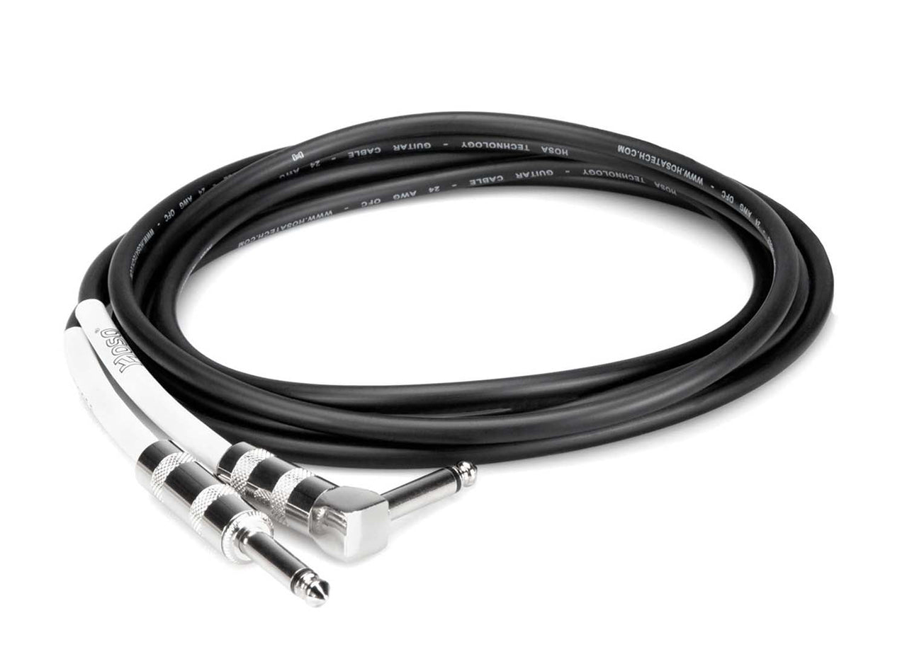 Hosa Straight to Right-Angle Guitar Cable