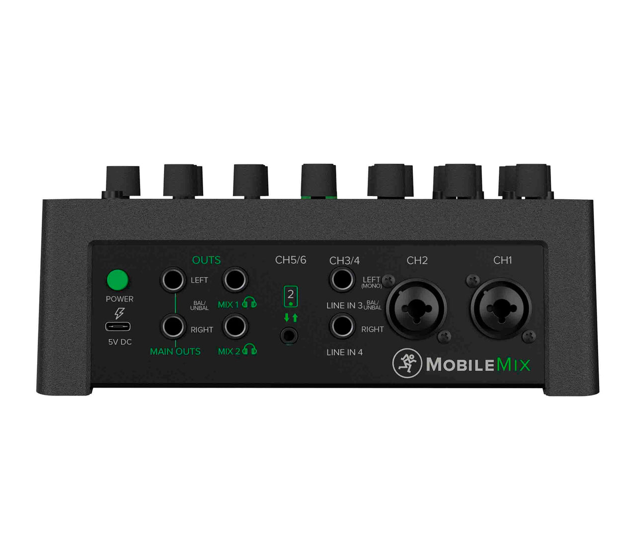 Mackie MobileMix, 8-Channel USB-Powerable Mixer for A/V Production, Live Sound and Streaming