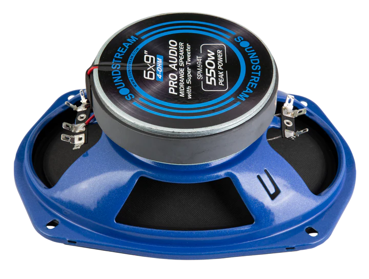 Soundstream SPM.694T 6x9" Pro Audio Midrange Speaker with Super Tweeter 550W (Pair)
