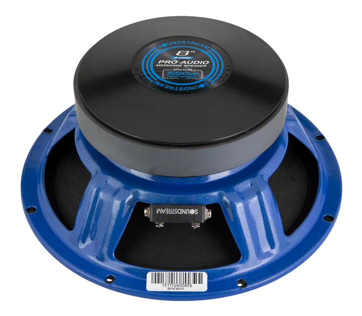 Soundstream SPM.804X 8" Pro Audio Midrange Speaker 550W (Pair)