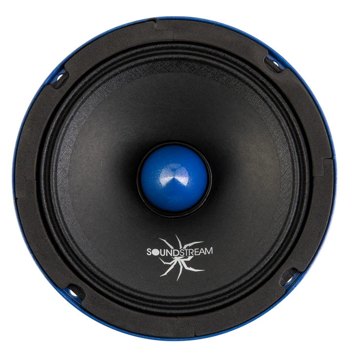 Soundstream SPM.654BN 6.5" Pro Audio Midrange Die-cast Neodymium Bullet Speaker 500W - Pair