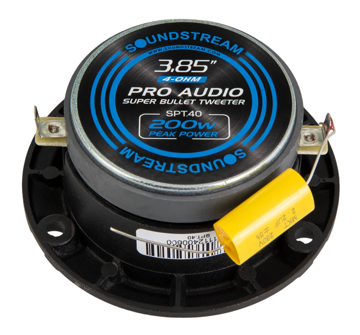 Soundstream SPT.40 3.85" Pro Audio Super Bullet Tweeter 200W (Pair)
