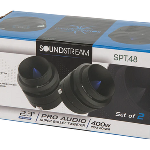 Soundstream SPT.48 2.3" Pro Audio Super Bullet Tweeter 400W (Pair)