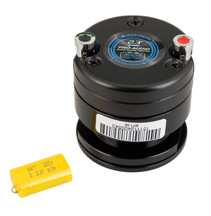 Soundstream SPT.48 2.3" Pro Audio Super Bullet Tweeter 400W (Pair)