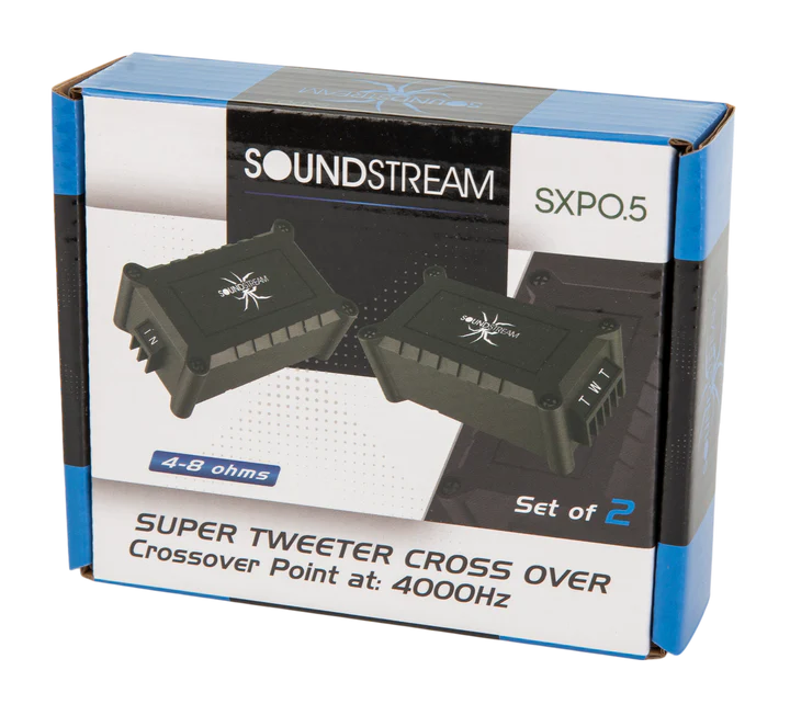 Soundstream SPXO.5 Crossovers for Pro Speakers and Tweeters (Pair)