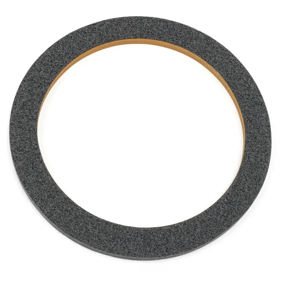 2 12" Gray Carpeted MDF Car Stereo Speaker Woofer Subwoofer Sub Ring Spacer