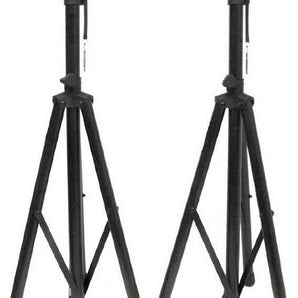 Pair of MR DJ Pro Tripod DJ PA Speaker Stands Adjustable Height Stand