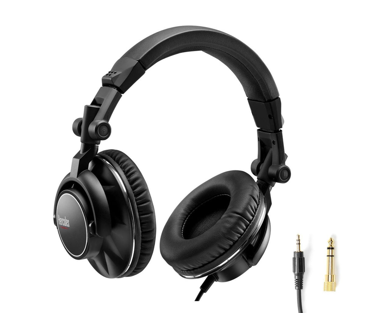 Hercules HDP-DJ-60 Closed-Back, Over-Ear DJ Headphones