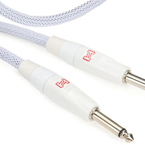 Hosa Pro HGTR-015LE Limited-edition Guitar Cable - White, 15 feet