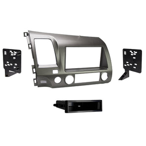 Metra 99-7816T Single-DIN Car Stereo Taupe Dash Kit - Compatible Fits for Honda Civic 2006-2011