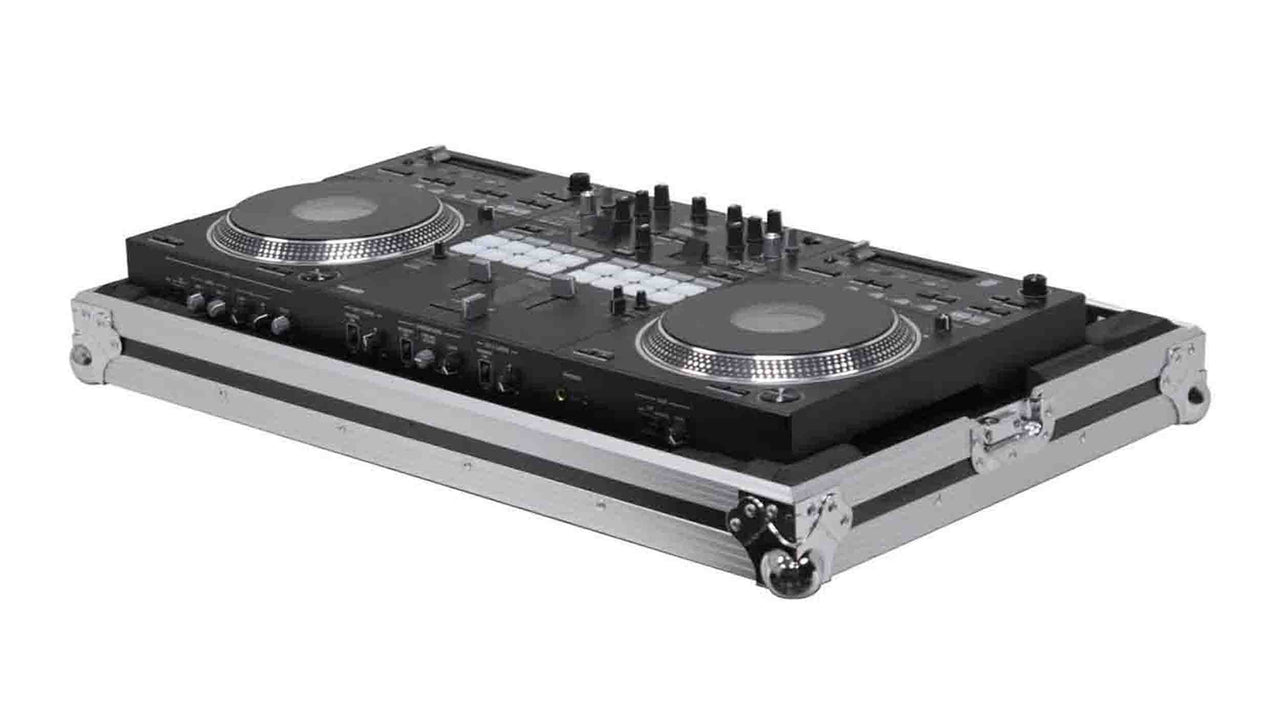 Pioneer DDJ-REV7, 2-Channel DJ Controller Package with Odyssey Flight Case and Headliner Laptop Stand