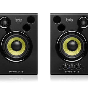 Hercules DJ MONITOR 42 High Quality Active Monitoring Speakers
