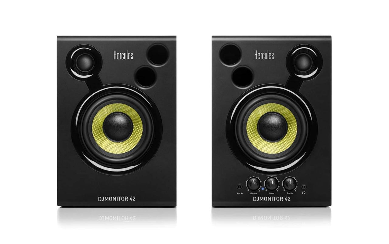 Hercules DJ MONITOR 42 High Quality Active Monitoring Speakers