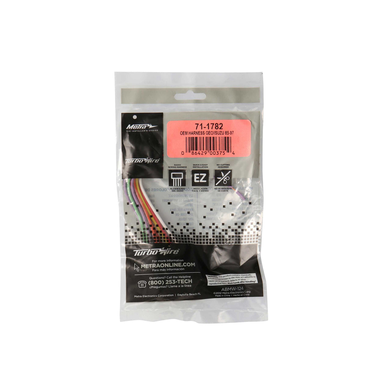 Metra 71-1782 OEM Harness Compatible Fits Chevy Honda Isuzu 1985-1997