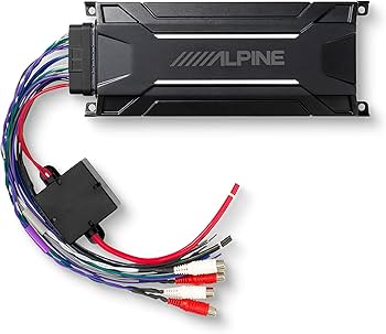 Alpine SPV-65-SXS 6.5" Powersports Wakeboard Tower Speakers with Alpine KTA-30FW for  ATV/UTV/RZR