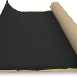 MR DJ MACA3BK 4' x 3' Self-Adhesive Underfelt Carpet Liner for Subwoofer Boxes Speaker Enclosures Car Trunks
