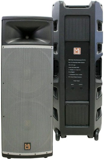 MR DJ 15-Inch Passive DJ Loudspeaker for Live Sound