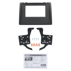 Metra 95-7641B Stereo Installation DDIN Dash Kit - Compatible Fits for Nissan Frontier 2022-Up