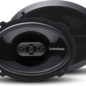Rockford Fosgate P1694 Car Speaker 300W Peak, 150W RMS 6x9" 4-Way Punch Series Full Range Coaxial Speakers