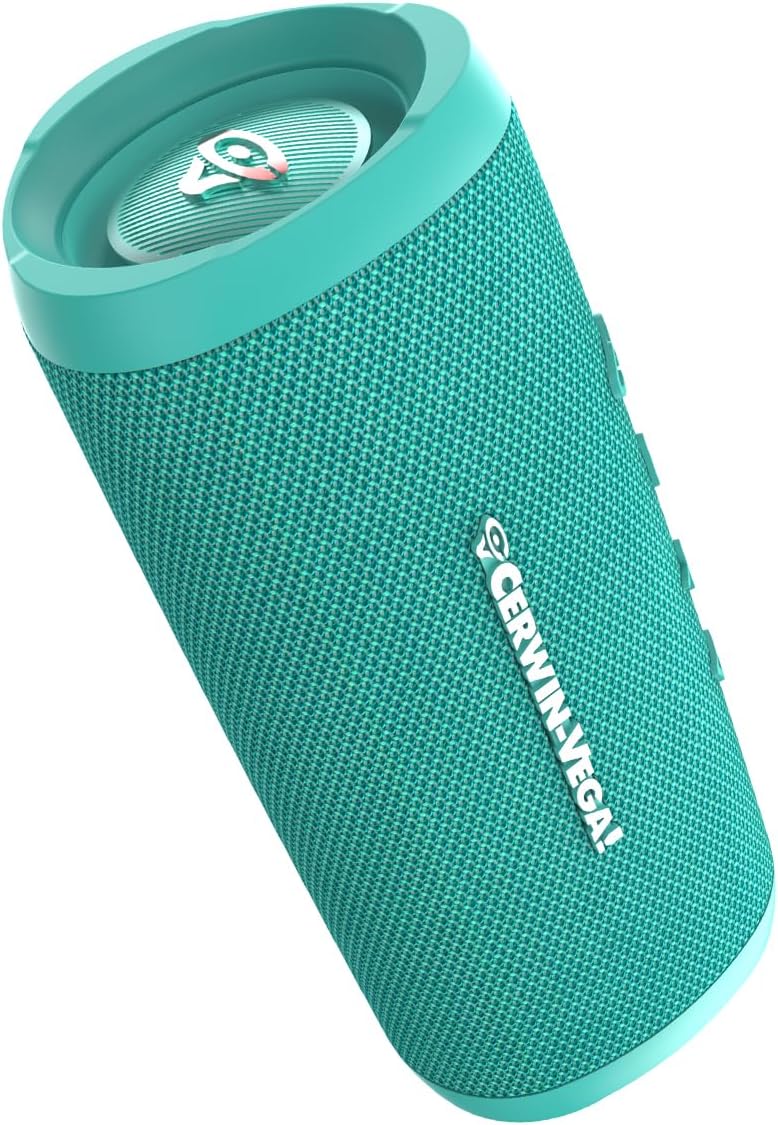 Cerwin Vega VMGRN Vega Mini Green Portable Compact Powerhouse Bluetooth Speaker