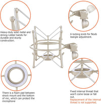 Thumbnail for MR DJ SP01S Spider Microphone Shockmount Selected Studio Condenser Microphones