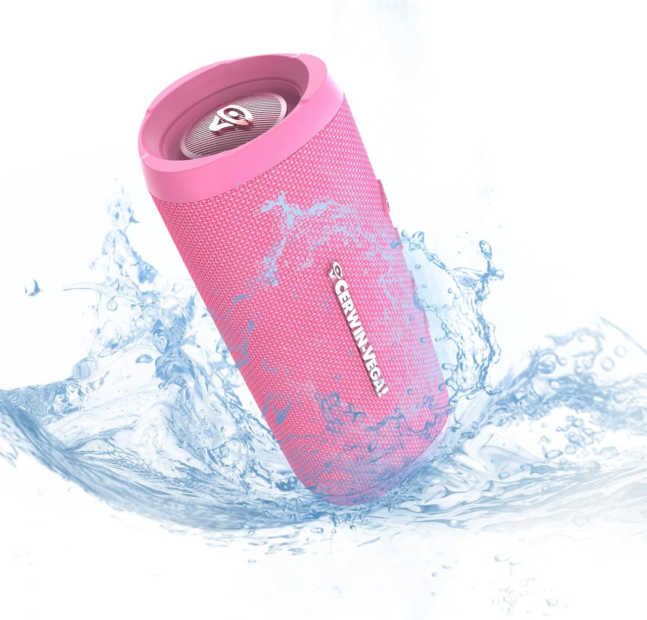 Cerwin Vega VMPNK Vega Mini Pink Portable Compact Powerhouse Bluetooth Speaker