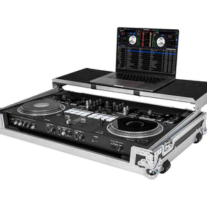 Headliner HL10008 Flight Case with Laptop Platform and Wheels for Pioneer DJ Ddj-Rev7