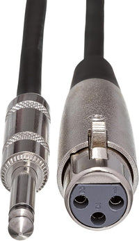 Thumbnail for Hosa MCH-110 Microphone Cable XLR Female to 1/4-inch TS Male 10 foot