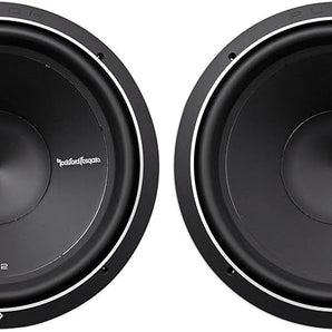 (2) Rockford Fosgate Punch P2D4-15 800 Watt RMS 15" Car Audio Subwoofers Subs