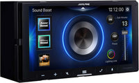 Thumbnail for Alpine iLX-W670 Digital Multimedia Receiver w/DM-65C-G 6.5