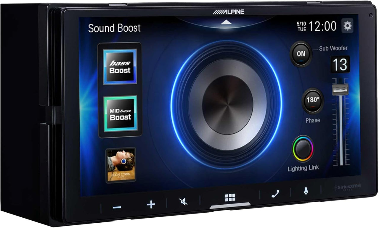 Alpine iLX-W670 Digital Multimedia Receiver &2 DM-65C-G 6.5" Component 2-Way Bundle