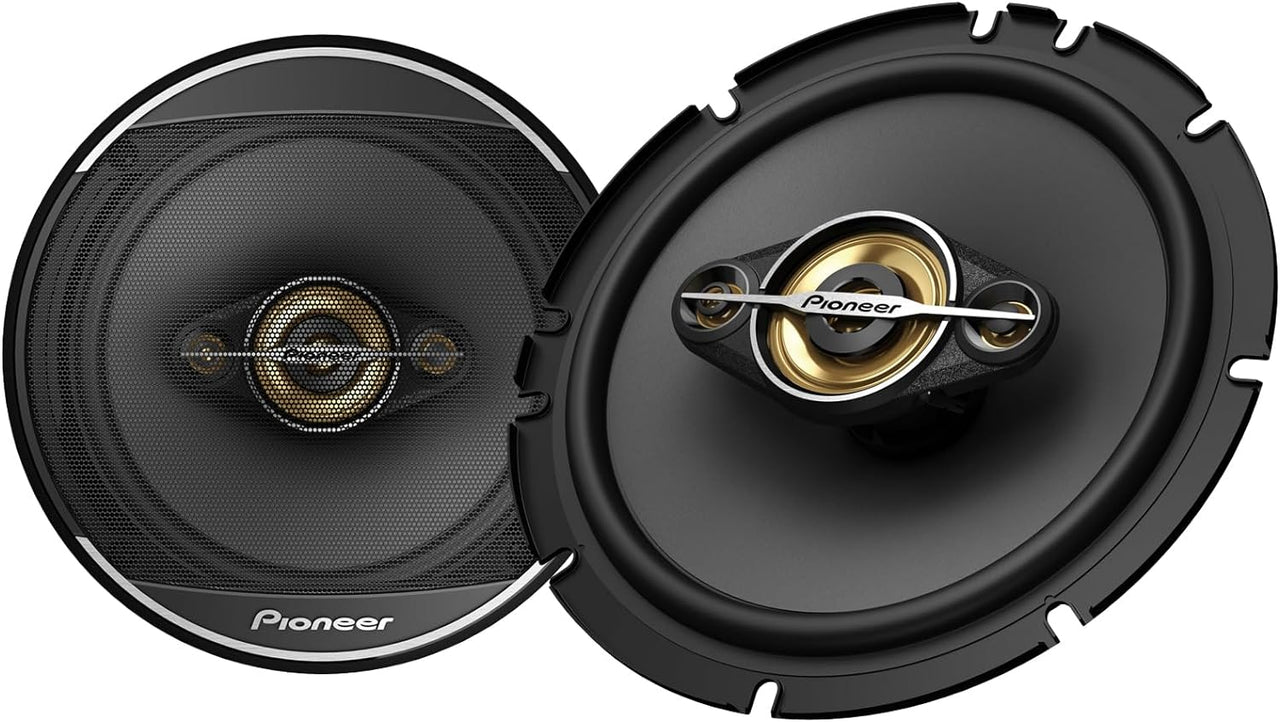 Pioneer TS-A1681F 350W Max 6.5" 4-Way Car Audio Coaxial Speakers