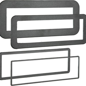 Metra Electronics 89-30-0900 4 Pack Single Din Trim Rings