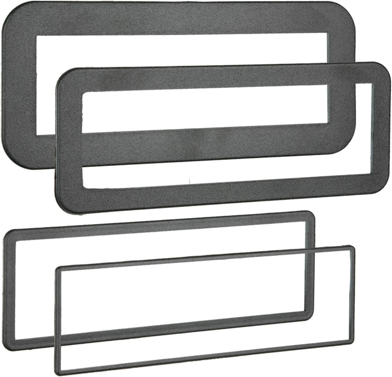 Metra Electronics 89-30-0900 4 Pack Single Din Trim Rings
