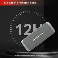 Thumbnail for Cerwin Vega VMGRY Vega Mini Gray Portable Compact Powerhouse Bluetooth Speaker